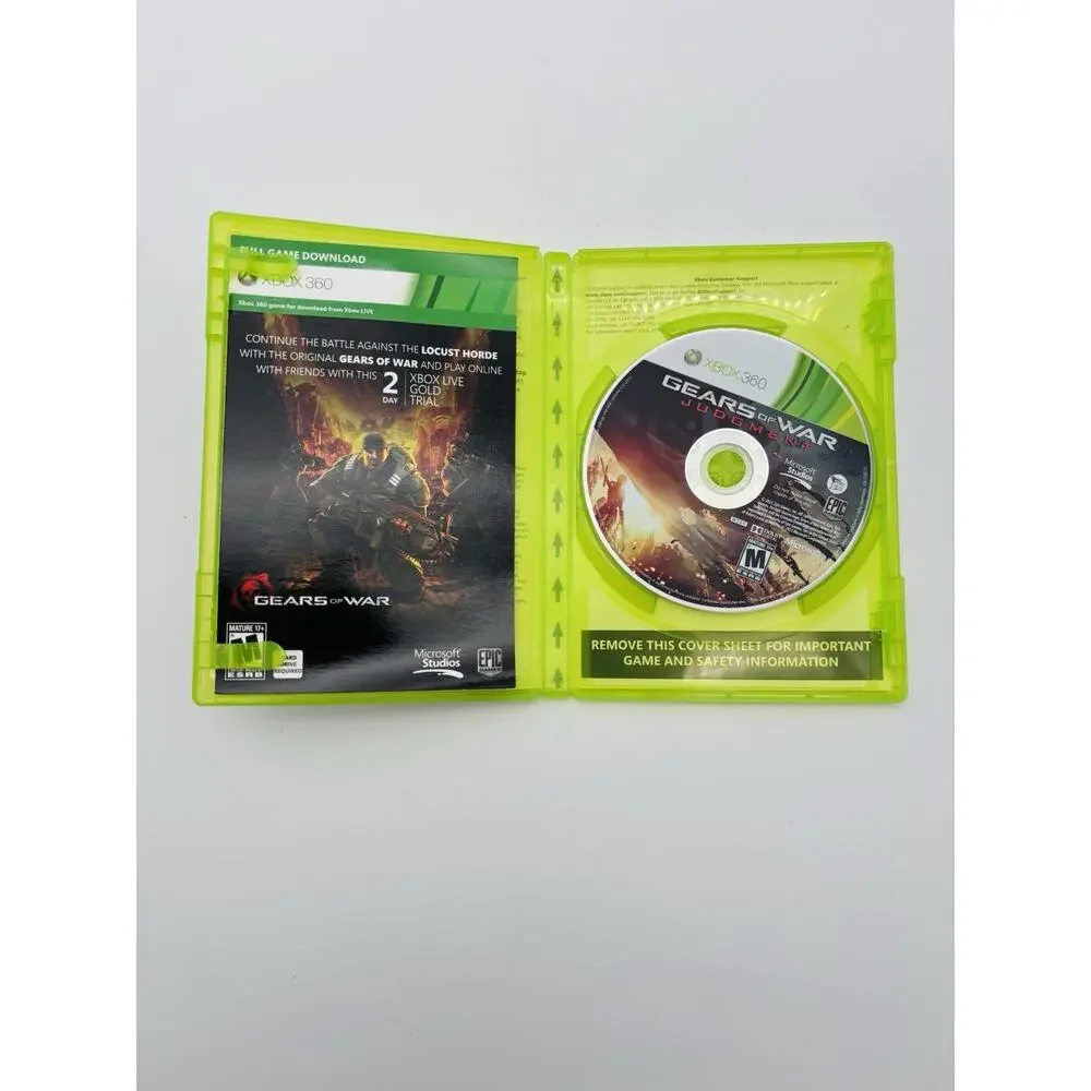 Gears of War: Judgement - Xbox 360 CIB Tested. Working. VG Condition